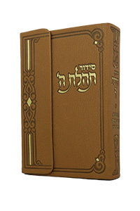 Siddur Annotated English Compact Magnet Leather-like Caramel