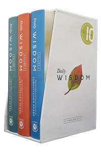 Daily Wisdom 3 volumes - Standard size - Slipcased Set