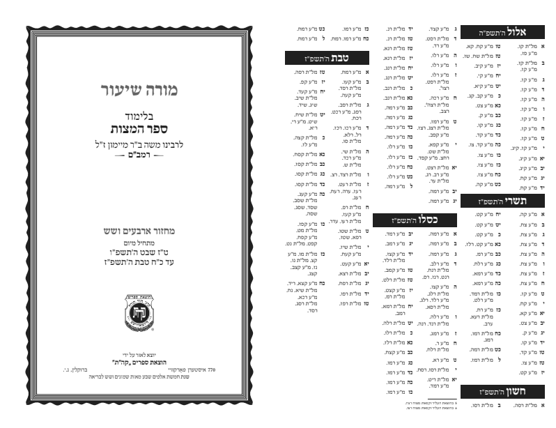 Moreh Shiur Rambam - Sefer Hamitzvot, FREE DOWNLOAD!