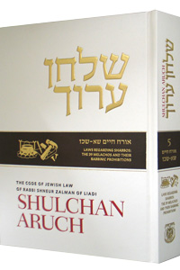 Shulchan Aruch English #5 Hilchot Shabbat Part 2