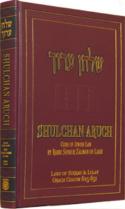 Shulchan Oruch English Hilchos Sukkah & Lulav - Previous Edition