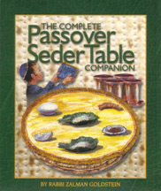 Complete Passover Seder Table Companion 5.5 x 6.5