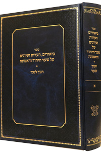 Biurim Hearos Veiyunim Al Shaar Hayichud Vehaemunah Vol. 1 (Chanoch LaNaar)
