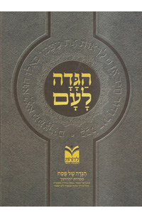 Haggadah La'am Im Madrich - Hardcover